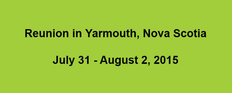 Reunions title-green background